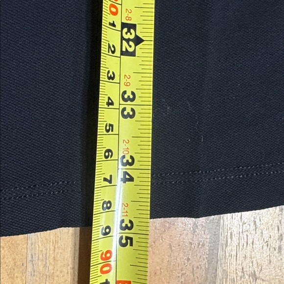 Fred Perry Black Polo Dress with White Accents - Picture 9 of 11